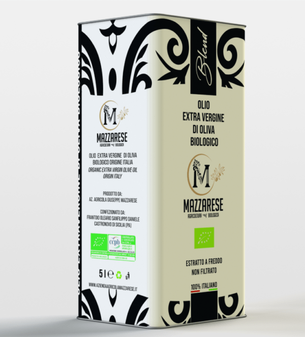 Olio extravergine di oliva blend 5 litri 2020 2021