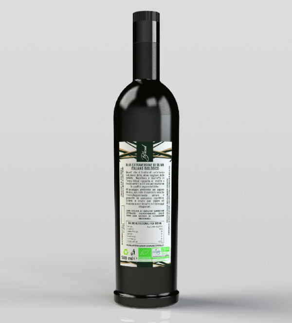 Olio extravergine di oliva blend 0,5 litri 2020 2021