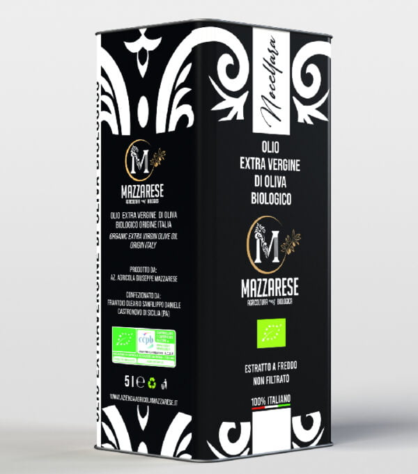 Olio extravergine di oliva nocellara 5 litri 2020 2021